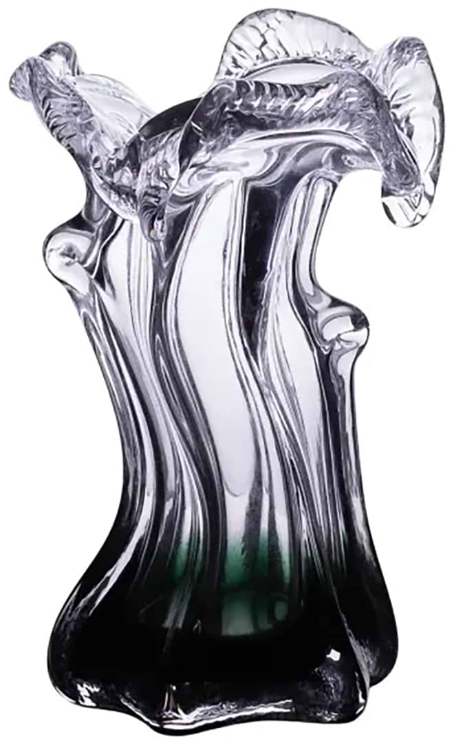 Ваза Yiwu Murano 15.5 см зеленый (HP-9-3)